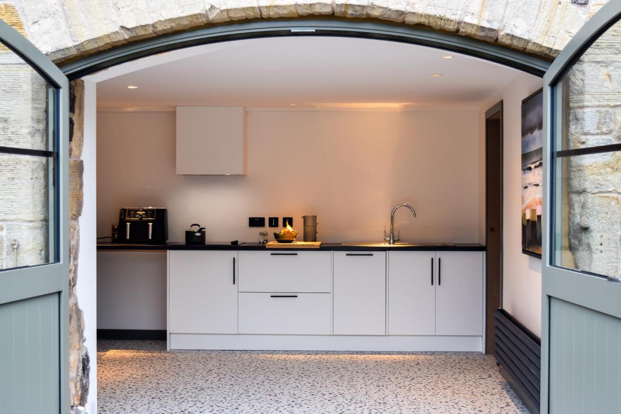 Woodmill Arches - Designer Barn Conversion For Two Apartment Lindores Bagian luar foto